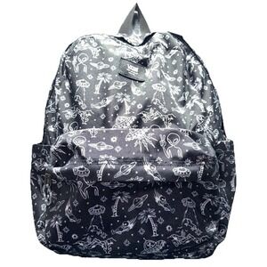 Vans Old Skool H2O Alien Allover Print Discontinued Backpack. EUC